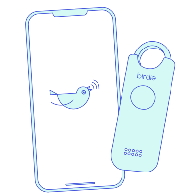 Birdie+ Personal Safety Alarm & Subscription | She's Birdie